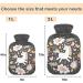 Naanle Magic Unicorn Hot Water Bottle - 1L Transparent Heat Bottle for Bed & Hand Warmers | Pain Relief & Cold Therapy - Buy Online on GoSupps.com