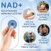 NAD Patches for Women & Men One-Stop Solution for Skin and Wellness Support | NMNH Resveratrol Hyaluronic Acid Vitamin C & Coq10 l Premium 8-Hour Time-Release Patch for Enhanced Absorption - Buy Online on GoSupps.com