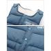 Happy Cherry Baby Winter Pants 80 B- Light Blue | Infant Warm Snow Bib Pant for Boys and Girls - Toddler Windproof Padded Bottoms with Elastic Buttom and Zipper | Outerwear Snowsuit - Buy Online on GoSupps.com