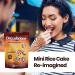 Drizzilicious Cookies & Cream 10 Pack | Mini Snack Chocolatey Rice Cakes | Vegan Air Popped Chia Quinoa Flax Snacks - Buy Online on GoSupps.com