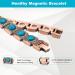 Yinox Magnetic Therapy Copper Bracelet for Women | Relieves Arthritis & Wrist Pain | Stylish with Turkish Turquoise (3500 Gauss) - Buy Online on GoSupps.com