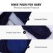 Buy Toddler Pads Baby Elbow Protectors Non-Slip Crawling Sleeves for Babies | Comfortable Navy Blue 1 Pair - Buy Online on GoSupps.com