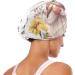 Eggs Floral Dwarf Hair Towel 2 Pack - Super Absorbent Quick Dry Hair Turbans for Women & Girls - Buy Online on GoSupps.com