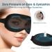 BeeVines 2 Pack Sleep Mask - 100% Blackout 3D Eye Masks for Men & Women | Zero Pressure for Side Sleepers | Includes Travel Pouch (Black & Pink - Buy Online on GoSupps.com