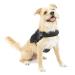 Kurgo RSG Townie Dog Harness Easy to Put on and Take Off Adjustable Chest and Belly Straps Size S Black Townie Black S