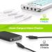 Auvon 4 Channels TENS EMS Device for Pain Relief Therapy - 24 Modes 10 Premium Electrode Pads Patented Design - International Shipping Available - Buy Online on GoSupps.com