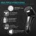 Electric Feet Callus Remover with Vacuum - Rechargeable & Waterproof Pedicure Foot File - Professional Pedicure Kit for Hard Cracked Dead Skin - Foot Care Tool for Men and Women (Black) - Buy Online on GoSupps.com