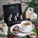 Hallingers Merry Christmas Green Tea Gift Set - 5 Vegan Varieties in Box | Perfect for Christmas Mother's Day Father's Day & General Gifts - Buy Online on GoSupps.com