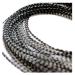 XXL LONG 11-13 inch (28-33cm) Real Feather Hair Extensions x 10 + Rings & Loop (All Grizzly)