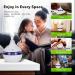 Mini USB Air Humidifier | Portable LED Light 130ml Mist Spray | Wood Grain Aroma Diffuser | Small Appliance for Bedroom Accessories - Buy Online on GoSupps.com
