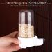 4-Piece Automatic Bird Water Dispenser for Hamster & Parrot - 12 x 5.5 cm - Plain Color - Buy Online on GoSupps.com