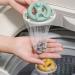 Hair Filter for Washing Machine Catcher Bag Floating Lint Remover Laundry Ball Pet 1 Set Cleaning Green - Buy Online on GoSupps.com