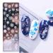 Hshduti nail stamp plate fashion flower pattern cat rabbits butterfly multi-matter stamping stencil printing pictures nail art stamp sucks nail tool nail art decoration nail art