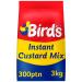 Bird's Original Homemade Taste Instant Custard Powder Dessert Mix 3 Kg (Pack of 1)