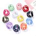 CEALXHENY 12PCS Happy Face Hair Claw Clips | Non-Slip Medium Size Hair Jaw Clamps - Colorful Y2K Hair Styling Accessory (12 Colors) - Buy Online on GoSupps.com