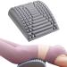 Acemend - Neck & Back Stretcher Acemend Neck and Back Lumbar Soothing Device Back Stretcher Multi Level Back Cracker Multi-Level Adjustable Spine Board (Gray)