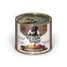 Doggy Dog Paté Lamb & Rabbit Pack of 6 cans of 200 g of grain-free wet dog food with salmon oil and green-lipped mussel, complete food with sweet potato and peas,