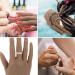 Silicone Hand for Acrylic Nails with Stand Bracket - Left Hand for Realistic Nail Training and DIY Nail Art Practice - Buy Online on GoSupps.com