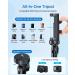 Andobil 62'' Tripod for iPhone | Wireless Remote | Extendable Cell Phone Stand | Lightweight Travel Tripod | Compatible with iPhone 13 Pro Max/12/11, Samsung S22/S21, Android, Camera, GoPro - Black - Buy Online on GoSupps.com