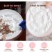Raised Ceramic Cat Slow Feeder Bowl with Stand - Fish Bone-Pink, 3 Inches High, 8.5'' Wide - Healthy Eating Diet Solution for Cats and Dogs - Buy Online on GoSupps.com