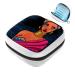 GIAPB Sanitary Napkin Storage Bag Period Bag Tampon Bag Makeup Bag Pad Pouch Black African American Color1665