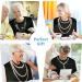 LoLosue 3Pcs Women's Elderly Reusable Adult Bibs | Waterproof Mealtime Protectors with Crumb Catcher & Necklace Design - Buy Online on GoSupps.com