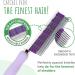 Small Pet Select Metal Hair Buster Comb for Dogs, Cats, and Rabbits - Grooming Tool with Removable Rubber Tine Sleeve - Buy Online on GoSupps.com
