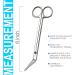 Long Handled Toenail Scissors Clippers - Stainless Steel for Seniors - 6 Inch Podiatrist Manicure Pedicure Tool - Buy Online on GoSupps.com