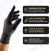 Black Disposable Nitrile Gloves Medium Heavy Duty Powder-Free Industrial Grade 4 MIL Thickness Texture Ronco Sentron4 (Medium) 100 Gloves - Buy Online on GoSupps.com