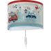 Dalber children's wall lamp children's room children's lamp wall light police cars police blue 60618 E27
