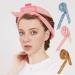 PandyCare Heatless Hair Curler Headband | Overnight Curls | No Heat Curling Set | 100% Combed Cotton | Medium & Long Hair | Blue - Buy Online on GoSupps.com