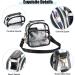Hysagtek Clear Purse for Women - Stadium Approved Crossbody Bag - Buy Online on GoSupps.com