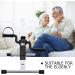 Folding Pedal Exerciser Mini Exercise Bike - Portable Under Desk Foot Pedal Exerciser for Arm and Leg Workout - Silver - Buy Online on GoSupps.com