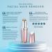 Yoove Facial Hair Removal for Women | Painless USB Rechargeable Electric Shaver & Bikini Trimmer (Rose) - Buy Online on GoSupps.com