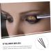 Baluue 3pcs Eyeliner Brush Eyebrow Brush Makeup Make up Brush Eyeliner Tool Plastic Handle Black - Buy Online on GoSupps.com