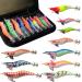 Croch 10 x Squid Jig Shrimp Lure for Tihtenfish Fishing Artificial Lure in Various Sizes