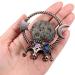 JOVIVI Dragon Blood Jasper Crystal Ball with Bronze Star Moon Stand - Healing Gemstone for Wicca, Feng Shui & Meditation - Buy Online on GoSupps.com