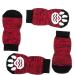 Shop Harfkoko Indoor Anti-Slip Socks for Dogs & Cats | 8 Sizes S-5XL | Silicone-Gel Paw Protection & Traction | Black & Red - Buy Online on GoSupps.com