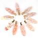 10 Pcs No Bend Hair Clips Ladies Pin Curls No Crease Barrette Acrylic Resin Flat Clips
