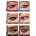 Eyeliner pencil set gel eyeliners | 12 waterproof eye colors professional gel pens stain-proof makeup cosmetic set - Buy Online on GoSupps.com