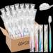 Maxcheck 60 Sets Disposable Toothbrushes Bulk with Toothpaste Individually Wrapped Homeless Supplies Travel Toothbrush for Hotel Camping School