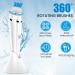 4 in 1 Facial Cleansing Brush - Electric Face Spin Brush with 4 Replacement Heads for Cleaning Exfoliating Massaging (White) - Buy Online on GoSupps.com