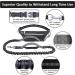 Hands Free Dog Lead for Running Walking Training Hiking Adjustable Running Lead for Dogs With Waist Pack Dual Handles Shock Absorbing Reflective Stitching Suitable for Medium and Large Dogs - Buy Online on GoSupps.com