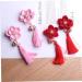 FRCOLOR 3 Pairs Hair Clip for Chinese Clothes Chinese Hair Clip Hair Clips Wedding Hair Clip Asian Hair Clip Tassel Barrettes Tiara for Tiara Child Classic Tassel Clip Red - Buy Online on GoSupps.com