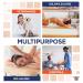 White Patient Robes 100% Cotton Pack of 3 - Unisex Hospital Gowns with Snap Closures - Reusable Nursing Dresses for Adults - Medical Pajamas for Maternity - Large Size - Buy Online on GoSupps.com