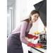 Lanon Wahoo Reusable Household Gloves - Skin-Friendly Cotton Lined Kitchen & Cleaning Gloves - Size S - Red - Durable & Comfortable - Buy Online on GoSupps.com