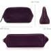 Londo Genuine Leather Cosmetic Bag - Travel Organizer & Toiletry Bag in Purple | International Shipping - Buy Online on GoSupps.com