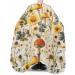 Yellow Mushroom Barber Cape - Adjustable Floral Hair Cutting Cape for Men Women & Kids | Retro Sunflower Design | 55x63 Inch Hairdressing Accessory - Buy Online on GoSupps.com