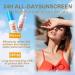 Face Sunscreen Suncream PA +++ - Hyaluronic Acid Spf 60 Face Moisturiser - Waterproof High-Power Durable Spf Face Moisturiser - Long-Term Block UVA/UVB & Sunburnspots - Anti-Aging Anti-Wrinkles - Buy Online on GoSupps.com