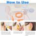 4 Pairs of Silicone Soundproof Earplugs with Rope & Storage Box - Noise Protection for Swimming & Hearing - Orange - Buy Online on GoSupps.com